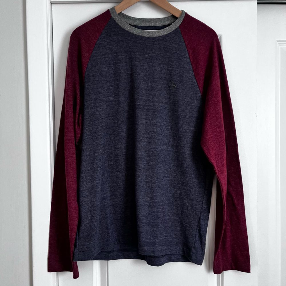 NWOT Mens medium Penguin long sleeve tee